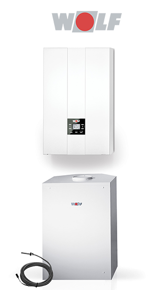 Plynový kotol Wolf kotol FGB 24 kW a zasobnik